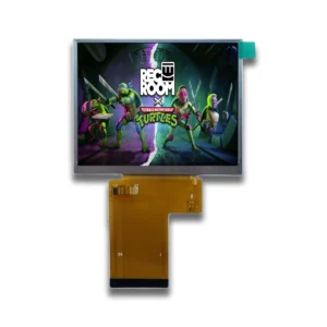 3.5inch For ANBERNIC RG35XXH RG35XX H Mini Retro Handheld Game Console System Game Player LCD Screen Display Without Glass Cover