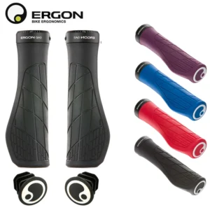 Ergon GA3 Ergonomic All-Mountain Bike Grips Comfort & Wrist Support for MTB Trail Non-Slip Mountain Road Bike Handle Accessories