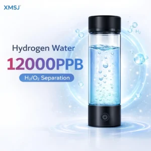 Portable Hydrogen Water Generator Bottle Rechargeable Electric Alkaline Water Ionizer Cup Hydrogen-Rich Health Care Drinkware