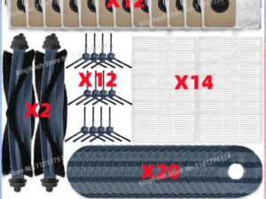Compatible For Eufy Omni C20 Vacuum Parts Main Roller Side Brush Hepa Filter Mop Cloth Dust Bag Accessories