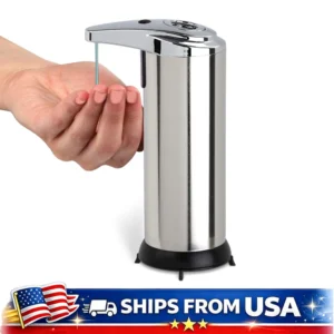 Touchless Automatic Soap Dispenser With Infrared Sensor Large Capacity Liquid Soap Sanitizer For Kitchen Bathroom Home