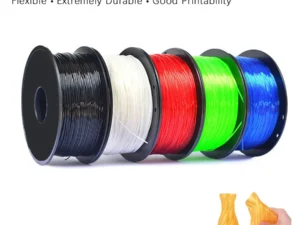 TPU 3D Printer Flexible Filament 250g 1.75mm Length 80M