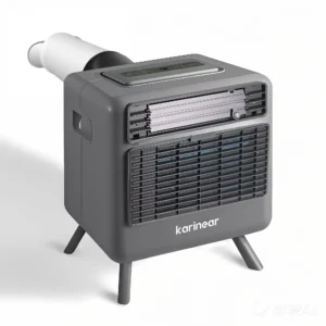 Portable Air Conditioners for Camping, Tent Air Conditioner, 3300BTU, 436W AC Unit Fast Cooling Down to 60°F, 3 Cooling Modes, 24 Hour Timer, Suitable for Camping, RVs, Outdoors and Indoors