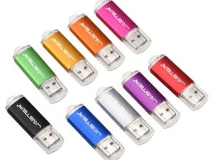 JASTER New Creative With Key Chain USB 2.0 Flash Drive 128GB 64GB 32GB 16GB 8GB 4GB 128MB Pendrive Fashion 9 Colors U Stick Gift