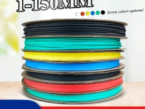 10 METER/LOT BLACK 1/2/3/4/5/6/8/10/10/12/14/16/18/20mm Heat Shrink wrapping Tube kit Insulation Tubing Thermoresistant tube