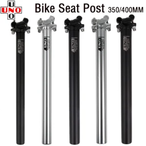 UNO Ultralight Bicycle Seatpost Aluminum MTB Road Mountain Bike Seat Post Seat Tube 25.4/27.2/28.6/30.9/31.6*350/400mm Bicycle