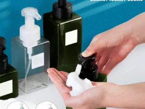 Soap Despenser Portable Foam Pumps Bottle 250/450/650ml Manually Press Soap Foaming Mousses Liquid Dispensers Bathroom Bottling