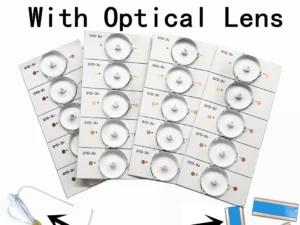 30 Pcs high quality 6V 3V SMD Lamp Beads with Optical Lens Fliter for 32-65 inch LED TV Repair CL-40-D307-V3 100%NEW