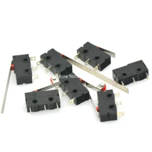 10 PCS Micro Switch 2/3Pin NO/NC Mini Limit Switch 5A 250VAC KW11-3Z Roller Arc lever Snap Action Push Micro switches