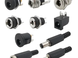 10Pcs DC Connectors 5.5x2.1mm 3.5x1.3mm DC Power Plug Male Female Jack Socket Nut Panel Mount DC Power Adapter Connector 5.5*2.1