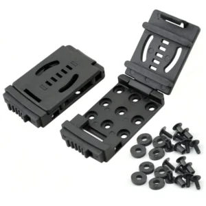 Black Large Nylon Belt Loops Belt Clip For Knife Kydex Sheath/Holster, Special for DIY Outdoor Tools Clip, with switch lock