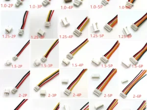 10Sets SH1.0 JST1.25 ZH1.5 PH2.0 XH2.54 Connector Female+Male 2/3/4/5/6/7/8/9/10P Plug With Cable 10/20/30cm