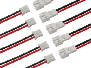 5Pair PH2.0 2Pin JST Wire Connectors Pitch 2.0mm JST 2P Micro Male Plug Female Jack DIY Electrical Cable Adapter 10/15/ 20CM