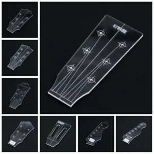 Guitar Head Template Electric Guitar Acoustic Guitar Ukulele Transparent Acrylic Template Guitar Making Mold