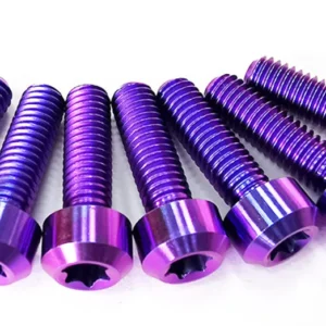 TitaniumM5/M6/M8/10/15/20/25/30/35/40/50/55/60/80/90/95/100/110/120/130MM round torx head Titanium bolts in stock