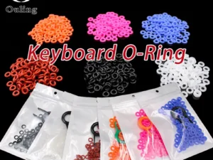 125pcs Keycap O Ring Seal Keyboard Buffer Elasticity O-ring Switch Sound Dampeners For Damper Replacement Noise Reduction Seal