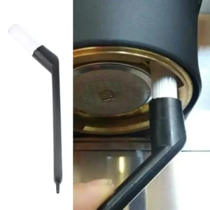 Coffee Machine Brushes Grinder Nylon Cleaning Brush Elbow Long Handle Coffee Maker Cleaner Tool Accessories