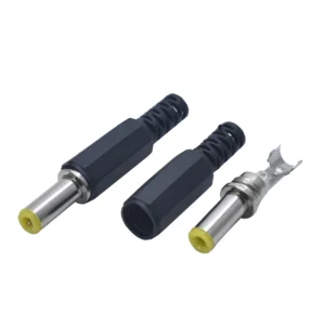 10 pcs DIY 5.5 mm x 2.1 mm 5.5*2.1 mm DC Power Plug Female wire cable solder Connector Adapter barrel