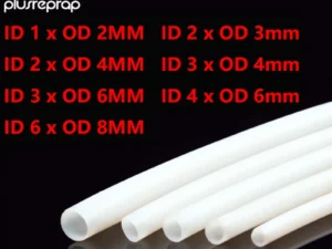 1Meter 1mm 2mm 3mm 4mm 6mm 8mm PTFE Tube For 3D Printer Parts Pipe Bowden J-head