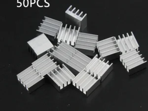 50pcs/lot Aluminum Heatsink 8.8*8.8*5mm Electronic Chip Radiator Cooler W/ Thermal for IC,3D Printer