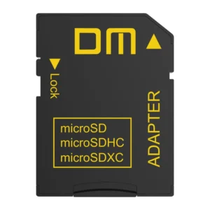 DM SD-T2 Memory Card Adapters SD2.0 Compatible with MicroSD MicroSDHC MicroSDXC Support Max Capacity to 2TB
