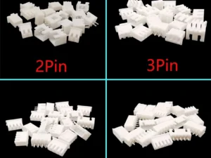 100Pcs JST XH2.54 2/3/4/5 Pin Terminals Plastic Shell Male Plug + Female Socket Wire Connector XH 2.54 2P 3P 4P 5P