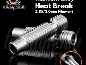 Trianglelab 3.0MM Titanium alloy heat break GRADE5 for V6 HOTEND Vocano heater block 2.85/3.0MM 3D printer accessories