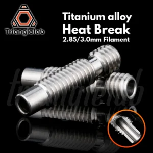 Trianglelab 3.0MM Titanium alloy heat break GRADE5 for V6 HOTEND Vocano heater block 2.85/3.0MM 3D printer accessories