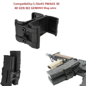Hunting Speed Reloads Tactical Bracket Barrel Flashlight Barrel Clamp Mount for AK/M4/PMAG/M16 Airsoft Magazine Accessories