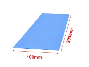 RGEEK 6.0 Conductivity W/mK 100*200mm CPU Heatsink Thermal Pad Processor Cooling Silicone Pad Accessories