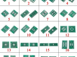 10piece PCB Board SOP8 SOP14 SOP16 SOP20 SOP24 SOP28 QFP FQFP TQFP Turn To DIP Adapter Converter Plate TSSOP 8 14 16 20 24 28