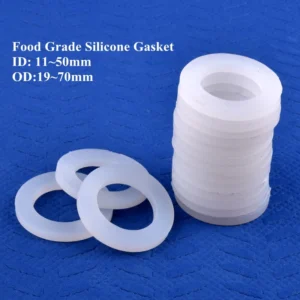 ID 11~50mm OD 19~70mm Food Grade Silicone Gasket High Thermostability Seal Ring Water Dispenser Irrigation Water Pipe Joint Seal
