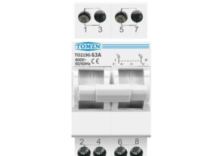 TOMZN 2P 63A MTS Dual Power Manual Transfer Isolating Switch Interlock Circuit Breaker