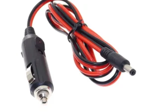 New 12V 5A DC Car Cigarette Lighter Charger With 3A Fuse, Universal Power Adapter DC Plug 5.5x2.1mm Cable 1.2m