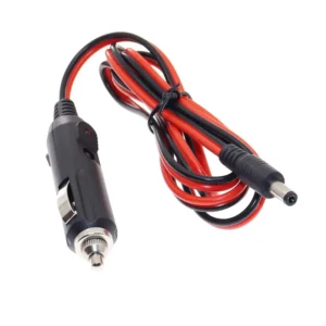 New 12V 5A DC Car Cigarette Lighter Charger With 3A Fuse, Universal Power Adapter DC Plug 5.5x2.1mm Cable 1.2m