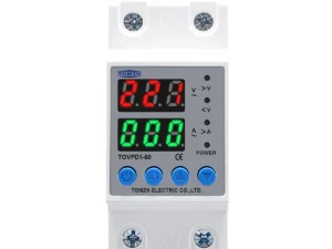 TOMZN DIN Rail 230V Adjustable Over Voltage And Under Voltage Protective Device Protector Relay TOVPD1-63-EC Colourful