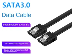 SATA 3.0 Hard Disk Data Cable Solid State Hard Disk Serial Data Cable 50cm Flexible Sata Hard Disk Fast Transmission Cable