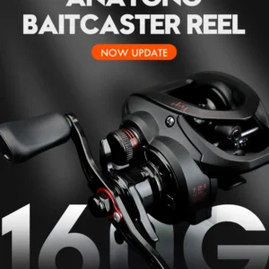 ANATONO Vrigo 160g Ultralight Baitcasting Reel BFS Fishing Reel 7.2 Gear Ratio Saltwater 6+1BB 6KG Power Baitcaster