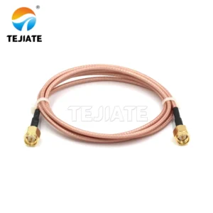 1PCS SMA Male To SMA male RG316 cable assembly Jumper Pigtail 5cm/10/15/30/50cm/1m SMA plug Crimp FPV RG316 Cable 50ohms SMA-JJ