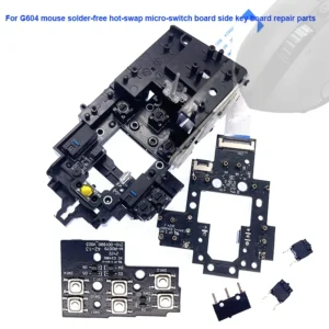 Compatible Solder-free Hot-swap Micro-switch Board for G604 Lightspeed Wireless Mouse Side Key Replacement Repair Accessories