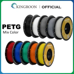 KINGROON PETG 3D Printer Filament 1.75mm 5KG 10KG Mix Color 3D Printing Material 1kg/roll PETG Plastic For FDM 3D Printer
