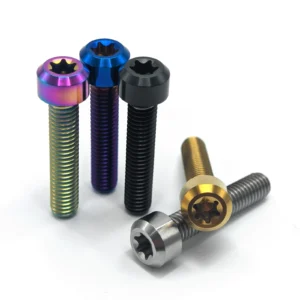Titanium Bolts M5 M6 M8 x 10/15/20/25/30/35/40/45/50mm Torx Head Screws for Bike Motorcycle Car Boat