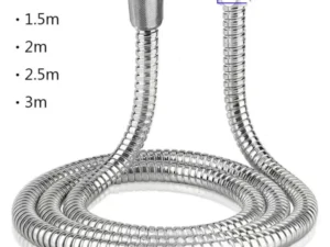 Flexible Stainless Steel Plumbing Hose Shower Head Tube Flexible Bathroom Pipe 1-3m Bath Accessories