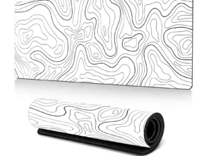 Extra Large Mouse Mat for Professional Gamers - Stitched Border Design, Anti-Slip Rubber Backing, Low Friction Surface Compatibl