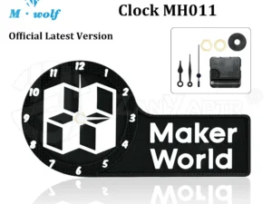 For Bambu Lab Clock MH011 Maker's Supply Model Hardware Clock Components Kit 011 Bambulab 3d printing creative models