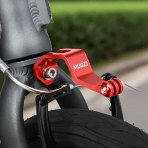 Bicycle Front Light Mount Bracket Aluminum Alloy Bike Headlight Mount Folding Bike Fork Mount for Flashlight Sport Camera