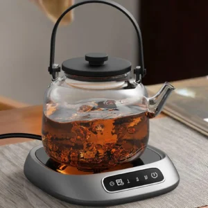 Cup Heater USB Coffee Mug Warmer Electric Milk Tea Cup Heating Coaster Cup Warmer For Home Office USB Voice Desk Cup Warmer