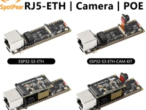 ESP32-S3 ETH Camera Development Board PoE RJ45 / OV2640 OV5640 Port / W5500 / Micro-SD Compatible With Raspberry Pi Pico Size