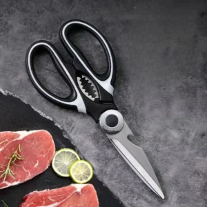 Kitchen Scissors Household Cut Vegetables Roast Broiler Scissors Stainless Steel Scissors