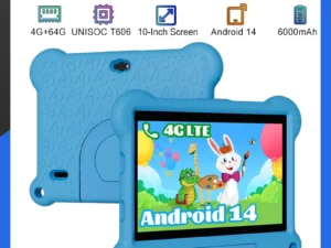 10 Inch Kids Tablet Android14 4GB RAM + 64GB ROM Tablet Google Play Children Tablet for kids Studying Daily Gaming